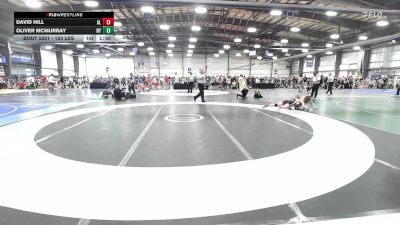 120 lbs Round Of 64 - David Hill, AL vs Oliver McMurray, NY