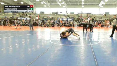 170 lbs Rr Rnd 1 - Max Wirnsberger, Freakztyle Supremacy - HSB vs Finley Pazinko, ELITE NJ BLACK - HSB