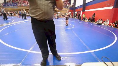 90 lbs Quarterfinal - Boston Heissler, Claremore Wrestling Club vs Randy Clark, Broken Arrow Wrestling Club