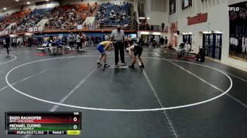 106 lbs Cons. Round 3 - Michael Cuomo, Loyola-Blakefield vs Enzo Rauhofer, Boys` Latin School
