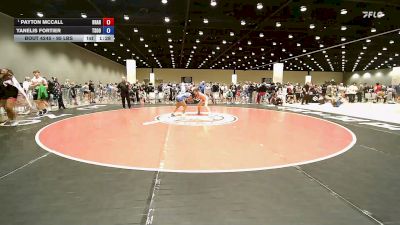 95 lbs Champ. Round 3 - Payton McCall, Broken Arrow vs Yanelis Fortier, Three Style Of Oklahoma