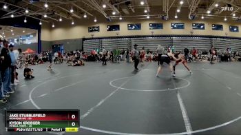 160 lbs Round 5 (8 Team) - Kyson Kroeger, PitBull Terps vs Jake Stubblefield, Richmond WC