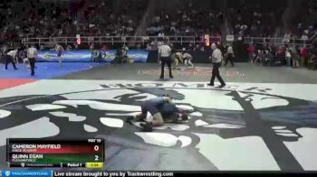 II-132 lbs Champ. Round 1 - Cameron Mayfield, Eagle Academy vs Quinn Egan, Pleasantville