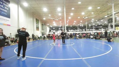 100 lbs Rr Rnd 2 - Isabella Palleschi, Journeymen Wrestling - Girls vs Piper Little, Kraken Blue - Girls