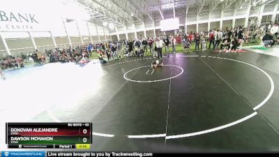 43 lbs Cons. Round 1 - Dawson McMahon, Utah vs Donovan Alejandre, Utah