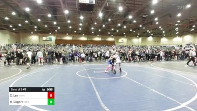 81 lbs Consi Of 8 #2 - Colt Lee, Ramona Dawg Pound vs Rylan Rogers, Chester Wrestling