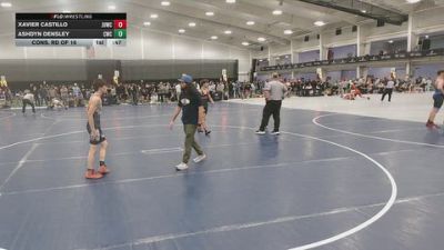 113 lbs Cons. Rd Of 16 - Xavier Castillo, Juggernaut WC vs Ashdyn Densley, Champions Wrestling Club