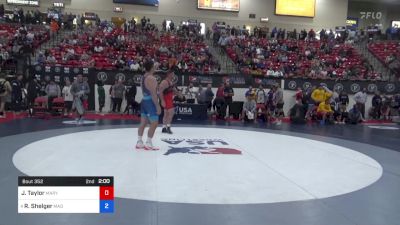 100 kg Cons 4 - Joshua Taylor, Maryland vs Reed Shelger, Mad Cow Wrestling Club