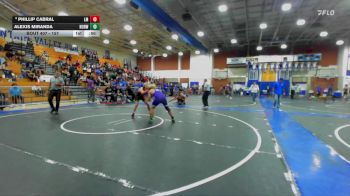 157 lbs Cons. Round 2 - Alexis Miranda, Norwalk vs Phillip Cabral, La Mirada