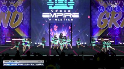 Vegas Empire Athletics - Lady Legends [2025 L1 Mini - D2 Day 2] 2025 The American Grand Grand Nationals