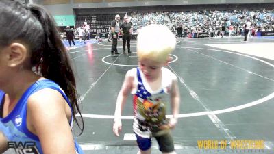 37 lbs Quarterfinal - Brielle Cablay, Pounders WC vs Duncan Simmons, Central Linn
