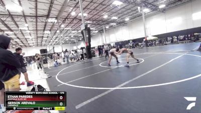 175 lbs 3rd Place Match - Ethan Paredes, Eastvale Elite WC vs Gerson Arevalo, Lawndale