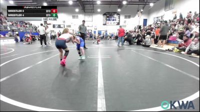 100 lbs Rr Rnd 5 - Camryn VanSyckle, Bridge Creek Youth Wrestling vs Scarlett Bilodeau, Choctaw Ironman