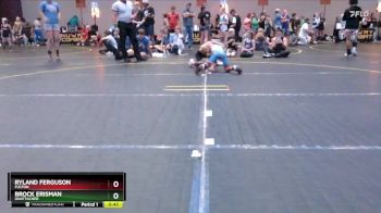 52 lbs Round 3 - Ryland Ferguson, Fulton vs Brock Erisman, Unattached