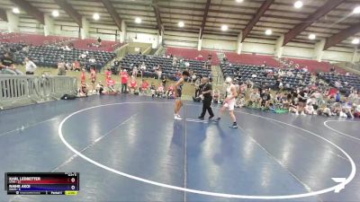 130 lbs Round 4 (6 Team) - Karl Ledbetter, Utah vs Naihe Akoi, Idaho