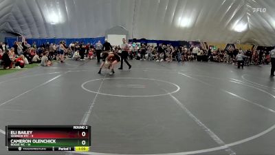 96 lbs Round 2 (8 Team) - Cameron Olenchick, Rogue WC vs Eli Bailey, Warrior RTC