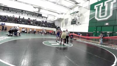 285 lbs Quarterfinal - John Downing, Adelanto vs Berkan Ranjbari-Saison, El Camino Real