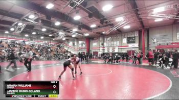 115 lbs Cons. Round 2 - Jasmine Rubio-Solano, Righetti vs Amaiah Williams, Corona