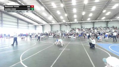 136 lbs Rr Rnd 2 - BreeDana Young, Cornerstone MC vs Ilianna Cosic, Peterson Grapplers
