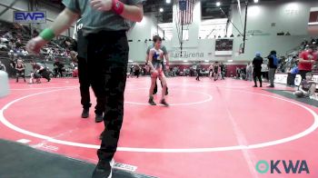 64 lbs Rr Rnd 2 - Logan Gibson, Owasso Takedown Club vs Camdon Lundholm, Owasso Takedown Club