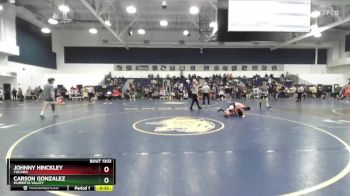 132 lbs 7th Place Match - Johnny Hinckley, Yucaipa vs Carson Gonzalez, Murrieta Valley