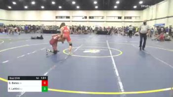 132 lbs Consolation - Gavin Bates, GA vs Felix Lettini, NJ