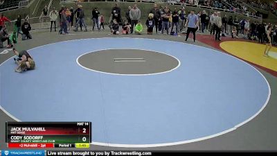 88 lbs Round 2 - Jack Mulvahill, Mat Sense vs Cody Sodorff, Grant County Wrestling Club