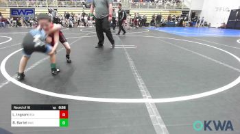 55 lbs Round Of 16 - Larenz Ingram, RSA RedStorm vs Ben Bartel, Bartlesville Wrestling Club