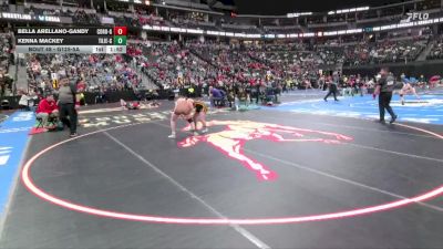G125-5A Champ. Round 1 - Kenna Mackey, Thomas Jefferson Girls vs Bella Arellano-Gandy, Coronado Girls