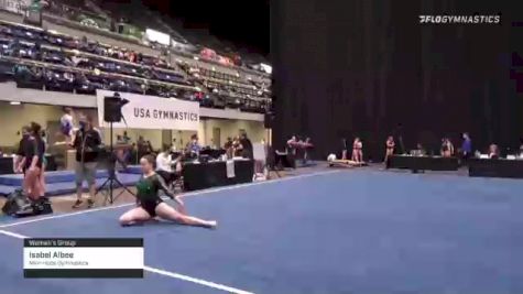 Isabel Albee - Women's Group, Mini-Hops Gymnastics - 2021 Women's Xcel Region 4 Championships