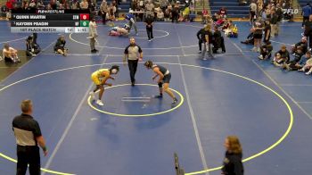 138 lbs 1st Place Match - Kayden Feagin, Niagara Falls vs Quinn Martin, St. Mary`s