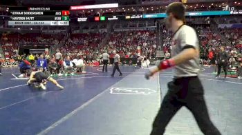 3A-144 lbs Quarterfinal - Ethan Sodergren, Ankeny Centennial vs Hayden Hutt, Waukee Northwest