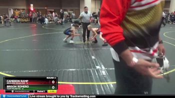 67 lbs Round 2 (6 Team) - Cameron Ramp, Backyard Brawlers vs Brison Romero, Team Palmetto