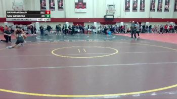 149 lbs Champ. Round 1 - Sam Weinberg, Cal Poly Humboldt vs Davian Arevalo, Southwestern Oregon Community College