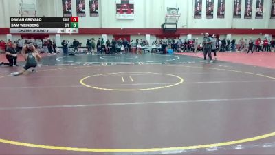 149 lbs Champ. Round 1 - Sam Weinberg, Cal Poly Humboldt vs Davian Arevalo, Southwestern Oregon Community College