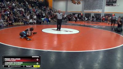 B-10 lbs Semifinal - Connor Suchman, Moen Wrestling Academy vs Fenix Stallman, Hammerin Hawks