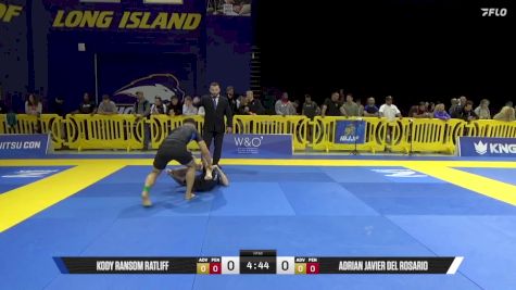 Adrian Javier Del Rosario vs Kody Ransom Ratliff 2025 Pan IBJJF Jiu-Jitsu No-Gi Championship
