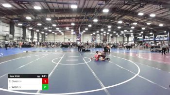 113 lbs Round Of 64 - Cash Owen, OH vs Jadyn Wren, CA