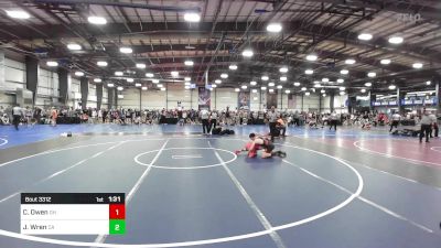 113 lbs Round Of 64 - Cash Owen, OH vs Jadyn Wren, CA