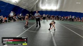 60 lbs Round 5 (6 Team) - Kamden Dentz, Rogue WC vs Wyatt Tilton, FORGE