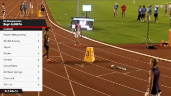 High School Boys' 4x400m Relay 1A, Finals 1
