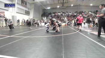 52 lbs Round Of 16 - Koen Thurman, Sperry Wrestling Club vs Hayden Gregory, Tulsa Blue T Panthers