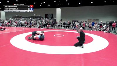 175 lbs Cons. Round 5 - Brody Curliss, OK vs Jory Garrett, Jr., OK