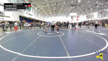81 lbs Champ. Round 2 - Hunter Meyer, Brawler Elite vs Anthony Tapia, Midlakes Youth Wrestling