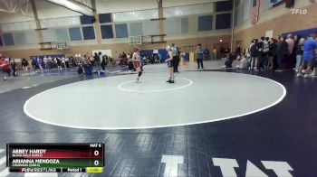 140lbs Cons. Round 2 - Arianna Mendoza, Chiawana (Girls) vs Abbey Hardy, Black Hills (Girls)