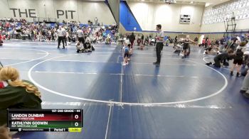 44 lbs Cons. Round 4 - Landon Dunbar, Uintah Wrestling vs Kathlynn Godwin, Roy Wrestling Club