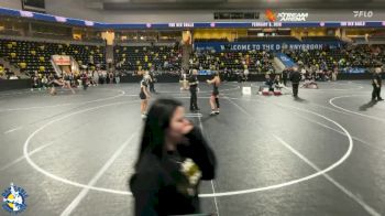 115 lbs 9th Place Match - Ava Hendricks, South Tama vs Brooklyn Nelson, Fort Dodge