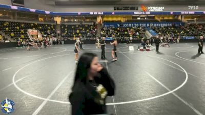 115 lbs 9th Place Match - Ava Hendricks, South Tama vs Brooklyn Nelson, Fort Dodge