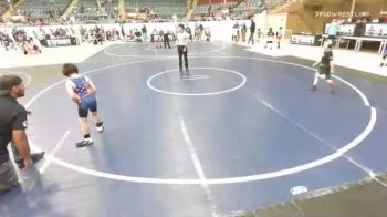 61 lbs Semifinal - Cooper Lehman, Grant County Elite vs James Diaz, Ruidoso Braves Youth