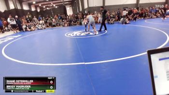 125 lbs Quarterfinal - Brody Magruder, Twin City Wrestling Club vs Shane Ostermiller, Pioneer Grappling Academy